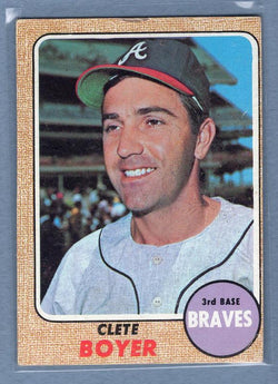 1968 Topps #550 Clete Boyer(oc) VG  GO588