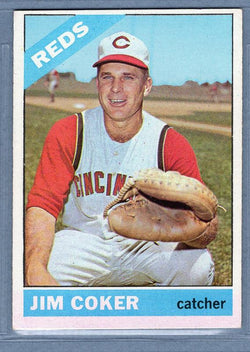 1966 Topps #292 Jim Coker EX-MT  GO466