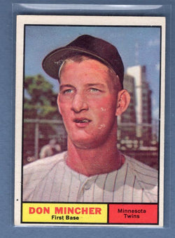 1961 Topps #336 Don Mincher EX-MT GO220
