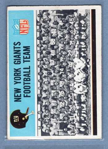 1966 Philadelphia #118 New York Giants (3) VG-EX  GO320