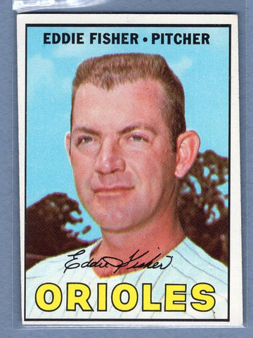 1967 Topps #434 Eddie Fisher EX-MT  GO523