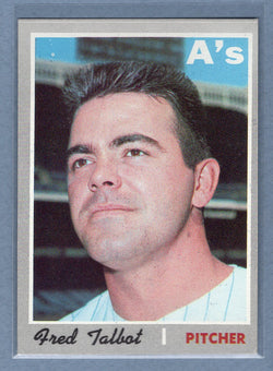 1970 Topps #287 Fred Talbot  (a) EX-MT  GO750