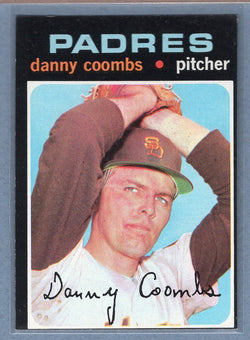 1971 Topps #126 Danny Coombs  (a) EX  GO775