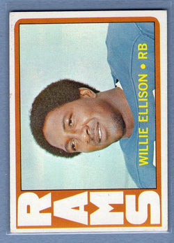 1972 Topps #62 Willie Ellison EX  GO244