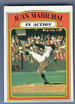1972 Topps #568 Juan Marichal IA (HOF) Ex-Nm