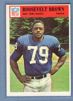 1966 Philadelphia #119 Roosevelt Brown (HOF) (1) EX-MT  GO320