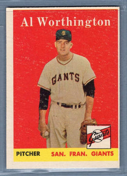 1958 Topps #427 Al Worthington EX  GO149