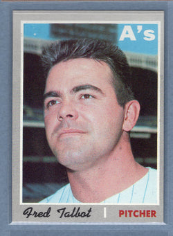 1970 Topps #287 Fred Talbot  (b) EX-MT  GO750