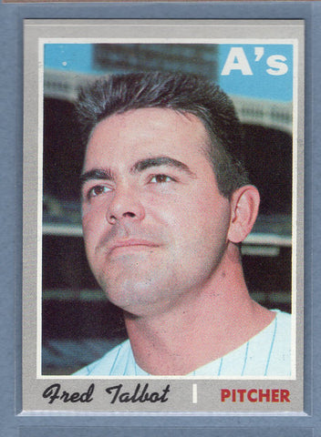 1970 Topps #287 Fred Talbot  (b) EX-MT  GO750