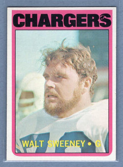 1972 Topps #63 Walt Sweeney EX-MT  GO244