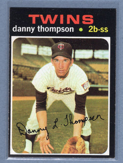 1971 Topps #127 Danny Thompson  (b) EX  GO775
