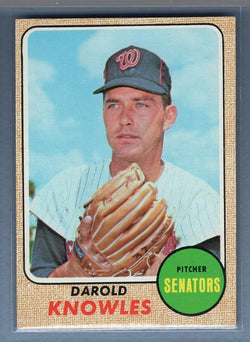 1968 Topps #483 Darold Knowles EX-MT   GO220