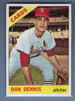 1966 Topps #142 Don Dennis(st) VG  GO468