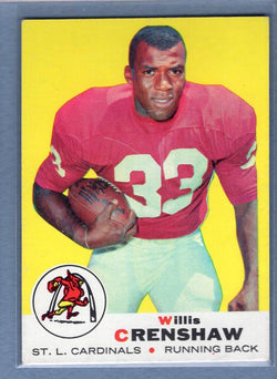 1969 Topps #21 Willis Crenshaw EX-MT  Set Break GO263