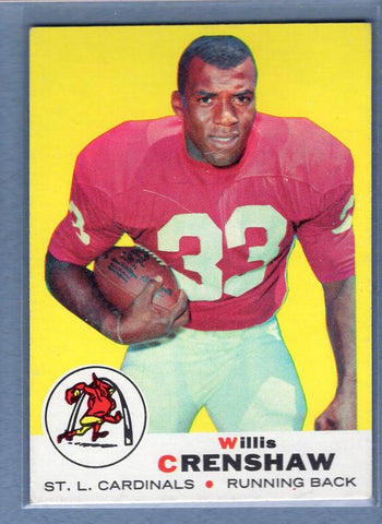 1969 Topps #21 Willis Crenshaw EX-MT  Set Break GO263