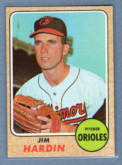 1968 Topps #222 Jim Hardin EX-MT  GO545