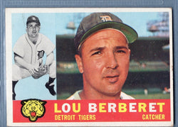 1960 Topps #6 Lou Berberet VG  Set Break 1