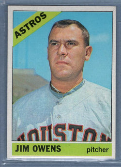 1966 Topps #297 Jim Owens EX-MT  GO466