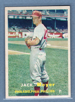1957 Topps #162 Jack Meyer EX-MT  GO150