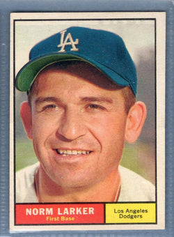 1961 Topps #130 Norm Larker(a) EX   GO417