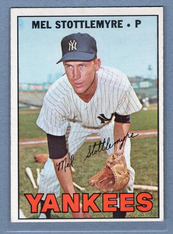 1967 Topps #225 Mel Stottlemyre EX-MT   GO415