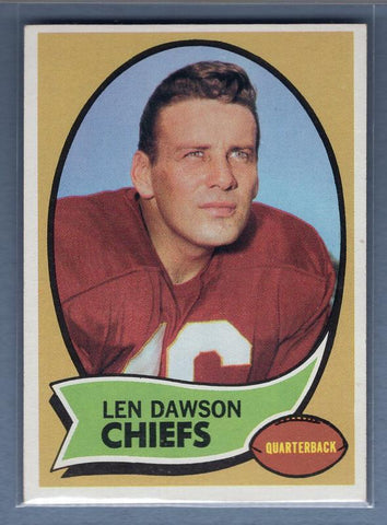 1970 Topps #1 Len Dawson (HOF) EX-MT  GO263