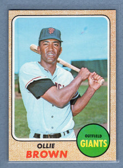 1968 Topps #223 Ollie Brown EX-MT  GO545