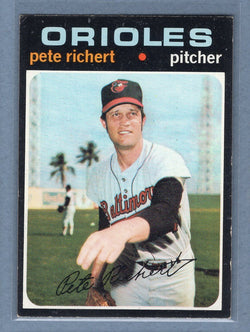 1971 Topps #273 Pete Richert (b) EX  GO950