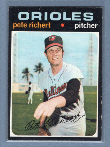 1971 Topps #273 Pete Richert (b) EX  GO950