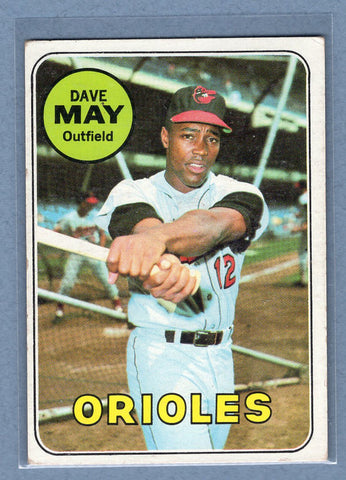 1969 Topps #113 Dave May (a) VG-EX  GO577