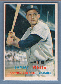1957 Topps #163 Sammy White EX-MT  GO150