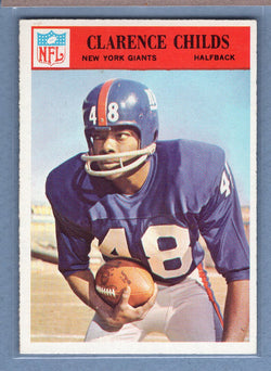 1966 Philadelphia #121 Clarence Childs (1) EX-MT  GO320