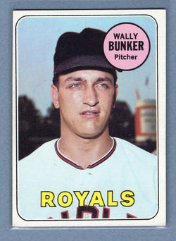 1969 Topps #137 Wally Bunker (a) EX   GO501