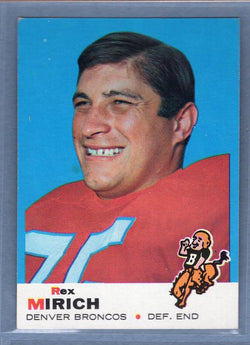 1969 Topps #49 Rex Mirich EX-MT  GO226