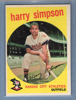 1959 Topps #333 Harry Simpson (a) EX  GO186