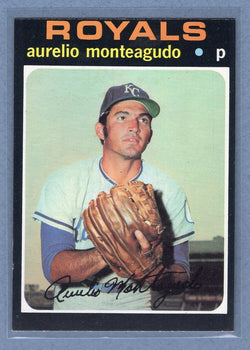1971 Topps #129 Aurelio Monteagudo  (b) EX-MT  GO775