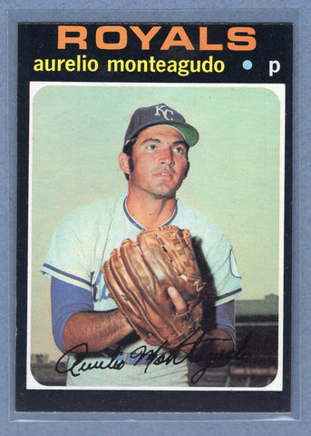 1971 Topps #129 Aurelio Monteagudo  (b) EX-MT  GO775
