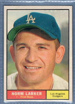 1961 Topps #130 Norm Larker(b) EX   GO417