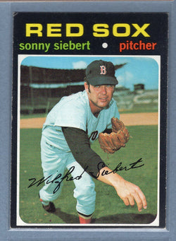 1971 Topps #710 Sonny Siebert   EX  GO550