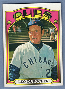 1972 Topps #576 Leo Durocher Manager (HOF) Ex-Nm
