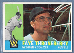 1960 Topps #9 Faye Throneberry VG  Set Break 1