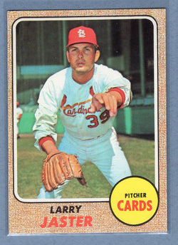 1968 Topps #117 Larry Jaster (a)EX-MT  GO507