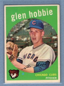 1959 Topps #334 Glen Hobbie EX  GO186