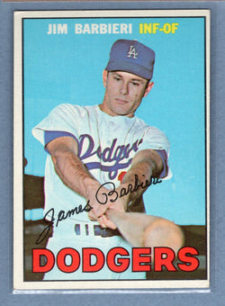 1967 Topps #76 Jim Barbieri (b) EX   GO308