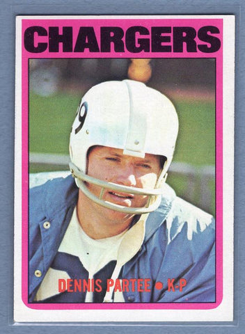 1972 Topps #163 Dennis Partee EX-MT   GO188