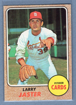 1968 Topps #117 Larry Jaster (b)EX-MT  GO507