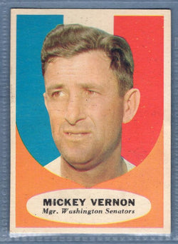 1961 Topps #134 Mickey Vernon(a) EX   GO417