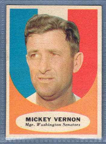1961 Topps #134 Mickey Vernon(a) EX   GO417