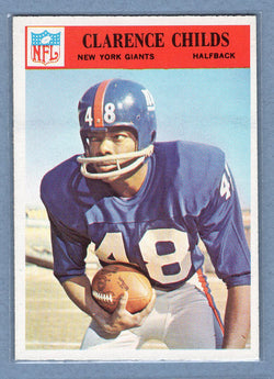 1966 Philadelphia #121 Clarence Childs (5) EX-MT  GO320