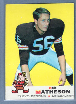 1969 Topps #27 Bob Matheson EX  Set Break GO263